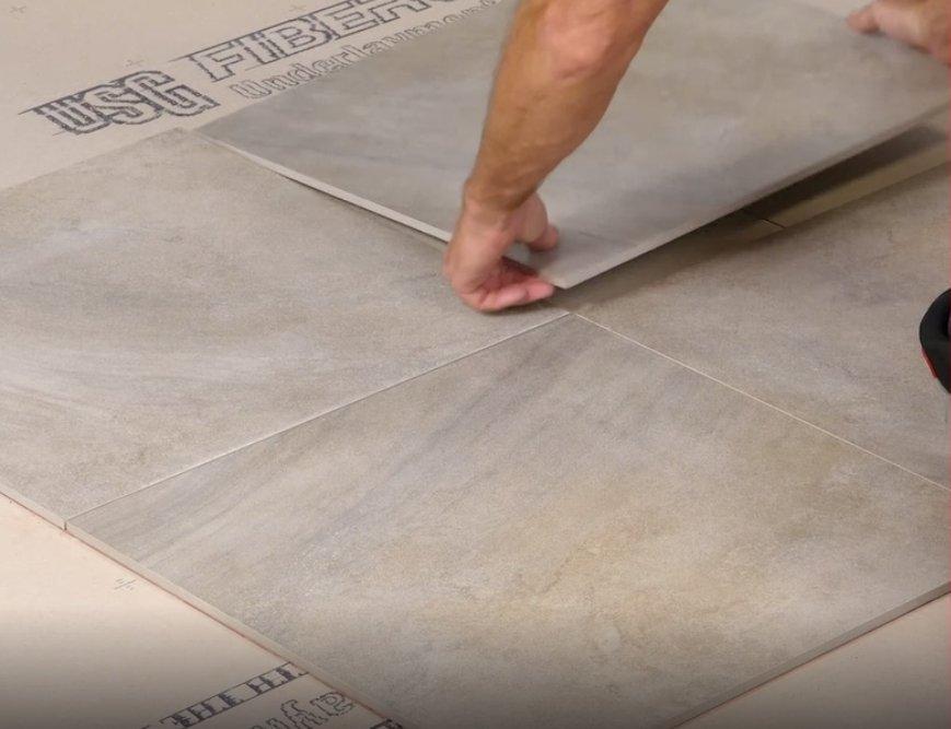 F&D Start to Finish Install Large Format Tile Floor & Decor